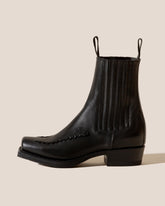 Hereu Boots | AGULLA - Square-Toe Braided Detail Chelsea Boot - Women