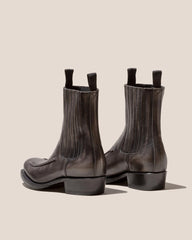 Hereu Boots | AGULLA - Square-Toe Braided Detail Chelsea Boot - Women