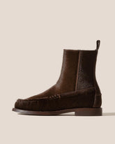 Hereu Boots | ANDREU CALF HAIR - Mid-Calf Zipped Boot - Women