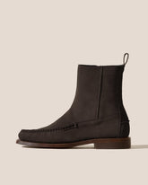 Hereu Boots | ANDREU SUEDE - Mid-Calf Zipped Boot - Women