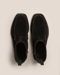 Hereu Boots | ANDREU SUEDE - Mid-Calf Zipped Boot - Women