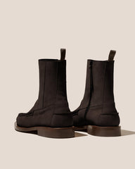 Hereu Boots | ANDREU SUEDE - Mid-Calf Zipped Boot - Women
