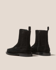 Hereu Boots | ANDREU SUEDE - Mid-Calf Zipped Boot - Women