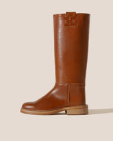 Hereu Boots | ANELLA - Interwoven Detailed Pull-On Boot - Women