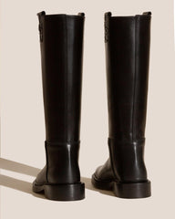 Hereu Boots | ANELLA - Interwoven Detailed Pull-On Boot - Women