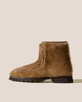 Hereu Boots | ARMENTA LOW ZIPPED - Shearling Ankle Boot Loafer - Women
