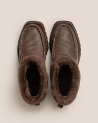 Hereu Boots | ARMENTA SHEARLING HIGH - Pull-On Boot - Women