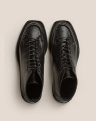 Hereu Boots | PRIEGO SQUARED BOOT GRAINY - Lace Up Loafer - Women