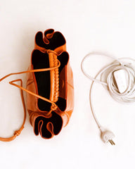 Hereu Crossbody Bags | ARTA MINI CRINKLED GLOSSY - Pleated Crossbody Bag - Women