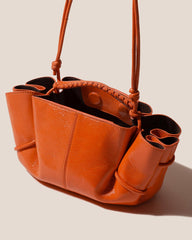 Hereu Crossbody Bags | ARTA MINI CRINKLED GLOSSY - Pleated Crossbody Bag - Women