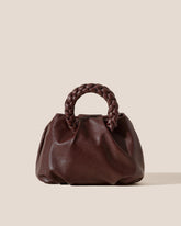 Hereu Crossbody Bags | BOMBON M SUPPLE SHINY - Plaited-handle Leather Crossbody Bag - Women