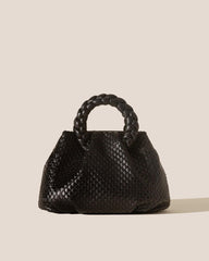Hereu Crossbody Bags | BOMBON M WOVEN - Plaited-handle Leather Crossbody Bag - Women