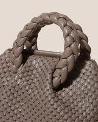 Hereu Crossbody Bags | BOMBON M WOVEN - Plaited-handle Leather Crossbody Bag - Women