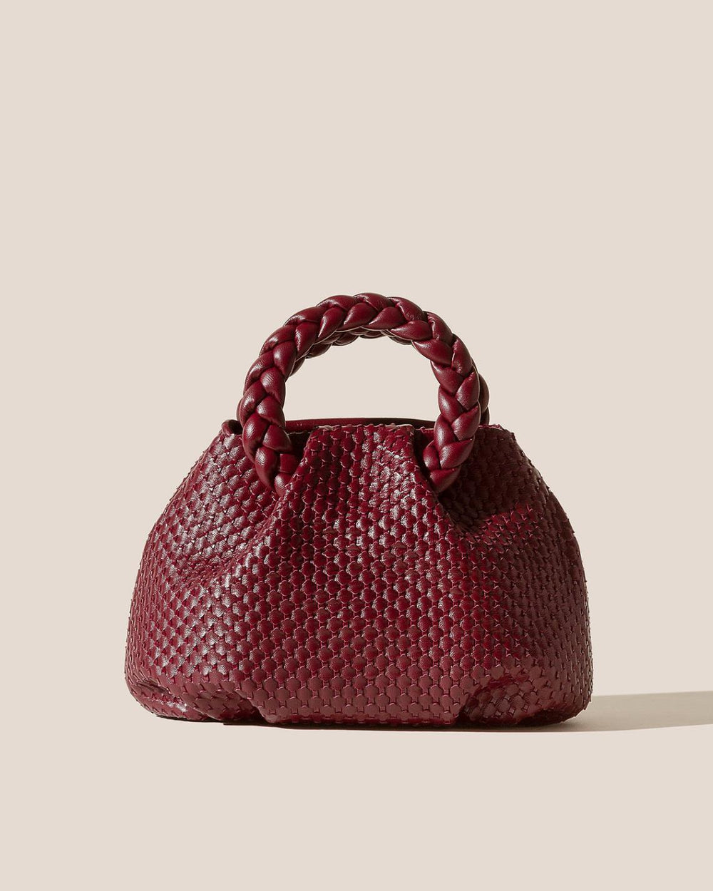 Hereu Crossbody Bags | BOMBON M WOVEN - Plaited-handle Leather Crossbody Bag - Women