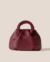 Hereu Crossbody Bags | BOMBON M WOVEN - Plaited-handle Leather Crossbody Bag - Women