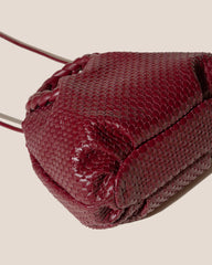 Hereu Crossbody Bags | BOMBON M WOVEN - Plaited-handle Leather Crossbody Bag - Women