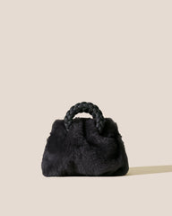Hereu Crossbody Bags | BOMBON SHEARLING - Small Plaited-handle Crossbody Bag - Women
