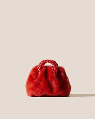 Hereu Crossbody Bags | BOMBON SHEARLING - Small Plaited-handle Crossbody Bag - Women