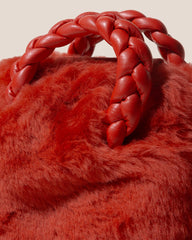 Hereu Crossbody Bags | BOMBON SHEARLING - Small Plaited-handle Crossbody Bag - Women