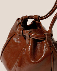 Hereu Crossbody Bags | GLOBUL MINI CRINKLED GLOSSY - Balloon-Shaped Crossbody Bag - Women