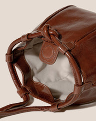 Hereu Crossbody Bags | GLOBUL MINI CRINKLED GLOSSY - Balloon-Shaped Crossbody Bag - Women