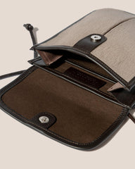 Hereu Crossbody Bags | TERRA CALF HAIR - Square-Flat Crossbody Bag - Women/Men