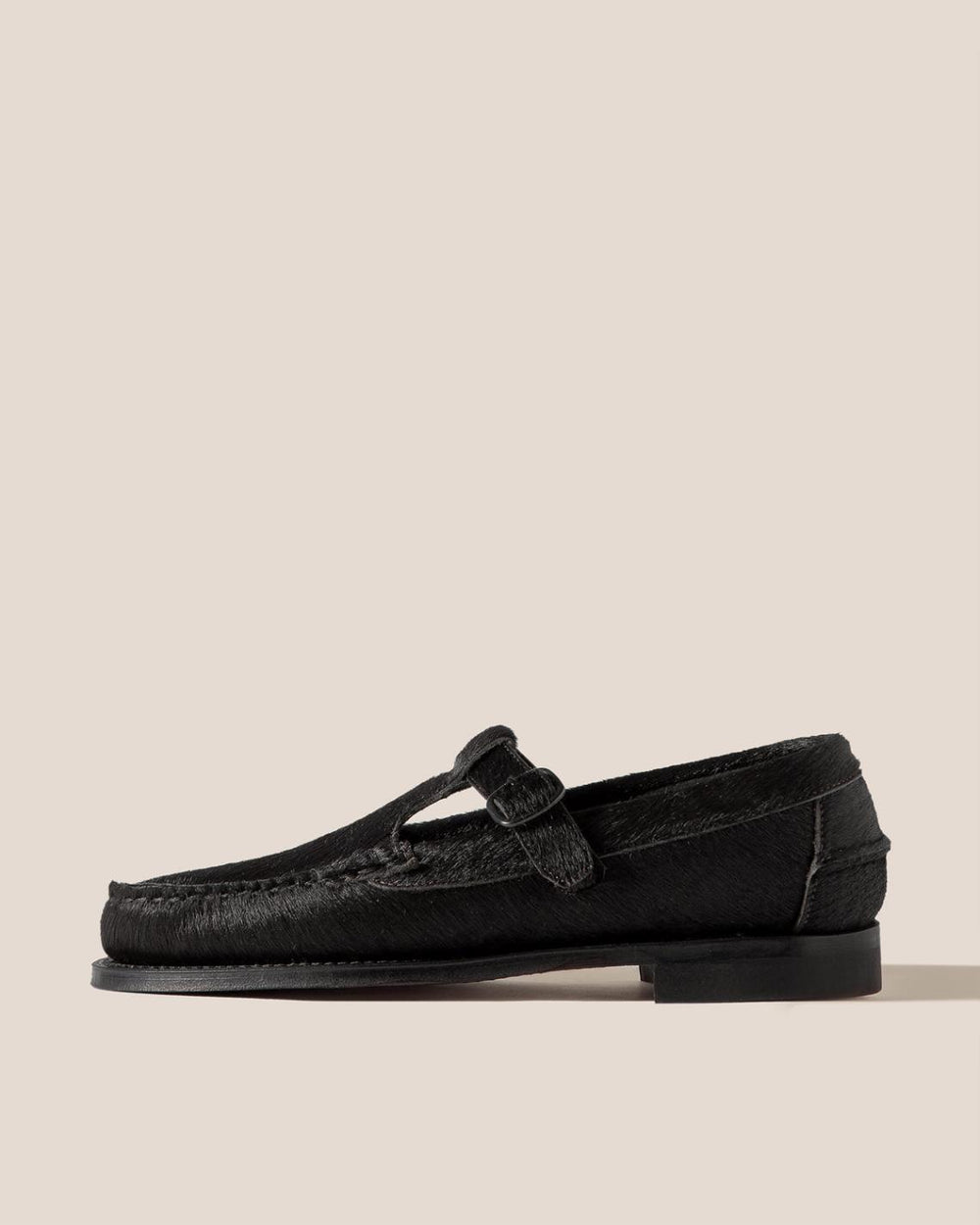 Hereu Loafers | ALBER CALF HAIR - T-bar Loafer - Women