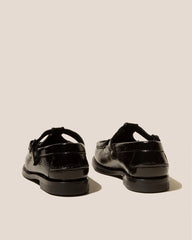 Hereu Loafers | ALBER CRINKLED GLOSSY - T-bar Loafer - Women