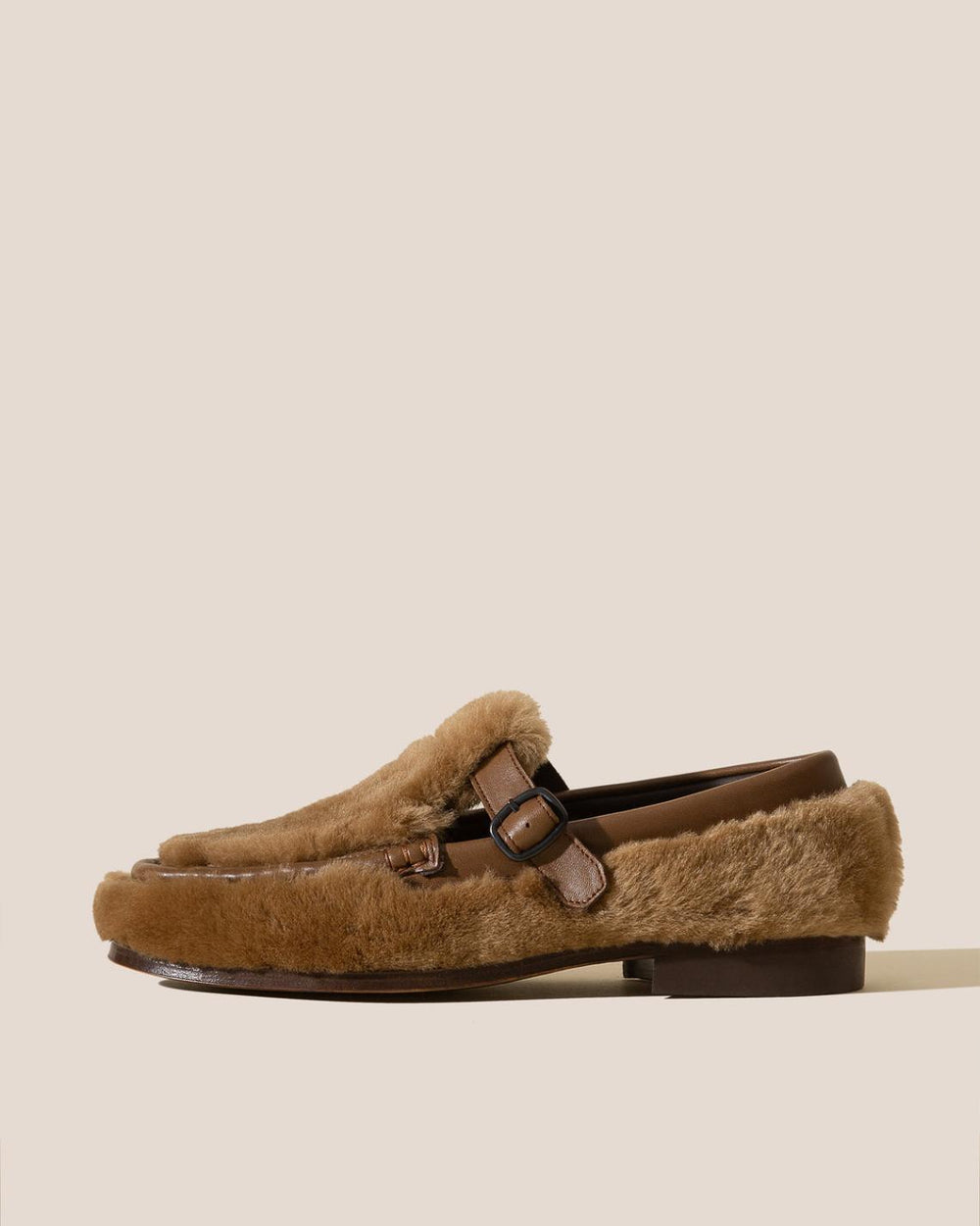 Hereu Loafers | ALBER SHEARLING - T-Bar Loafer - Women