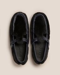 Hereu Loafers | ALBER SHEARLING - T-Bar Loafer - Women