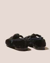 Hereu Loafers | ALBER SHEARLING - T-Bar Loafer - Women
