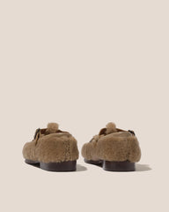 Hereu Loafers | ALBER SHEARLING - T-Bar Loafer - Women