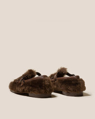 Hereu Loafers | ALBER SHEARLING - T-Bar Loafer - Women