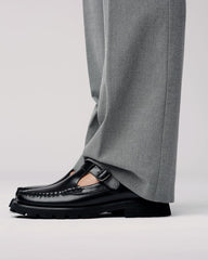 Hereu Loafers | ALBER SPORT - Tread Sole T-Bar Loafer - Women