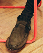 Hereu Loafers | ALBER SUEDE - T-bar Loafer - Men