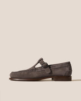 Hereu Loafers | ALBER SUEDE - T-bar Loafer - Men