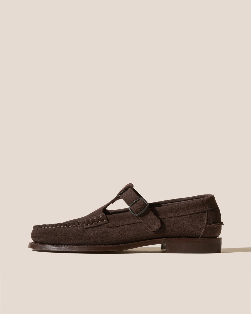 Hereu Loafers | ALBER SUEDE - T-bar Loafer - Women