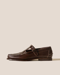 Hereu Loafers | ALBER VEG TAN - T-bar Loafer - Men