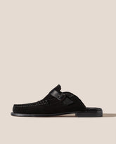 Hereu Loafers | BARRACA - Buckle-strap Mule Loafer - Men