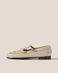 Hereu Loafers | MAQUEDA - Interwoven T-bar Loafer - Women
