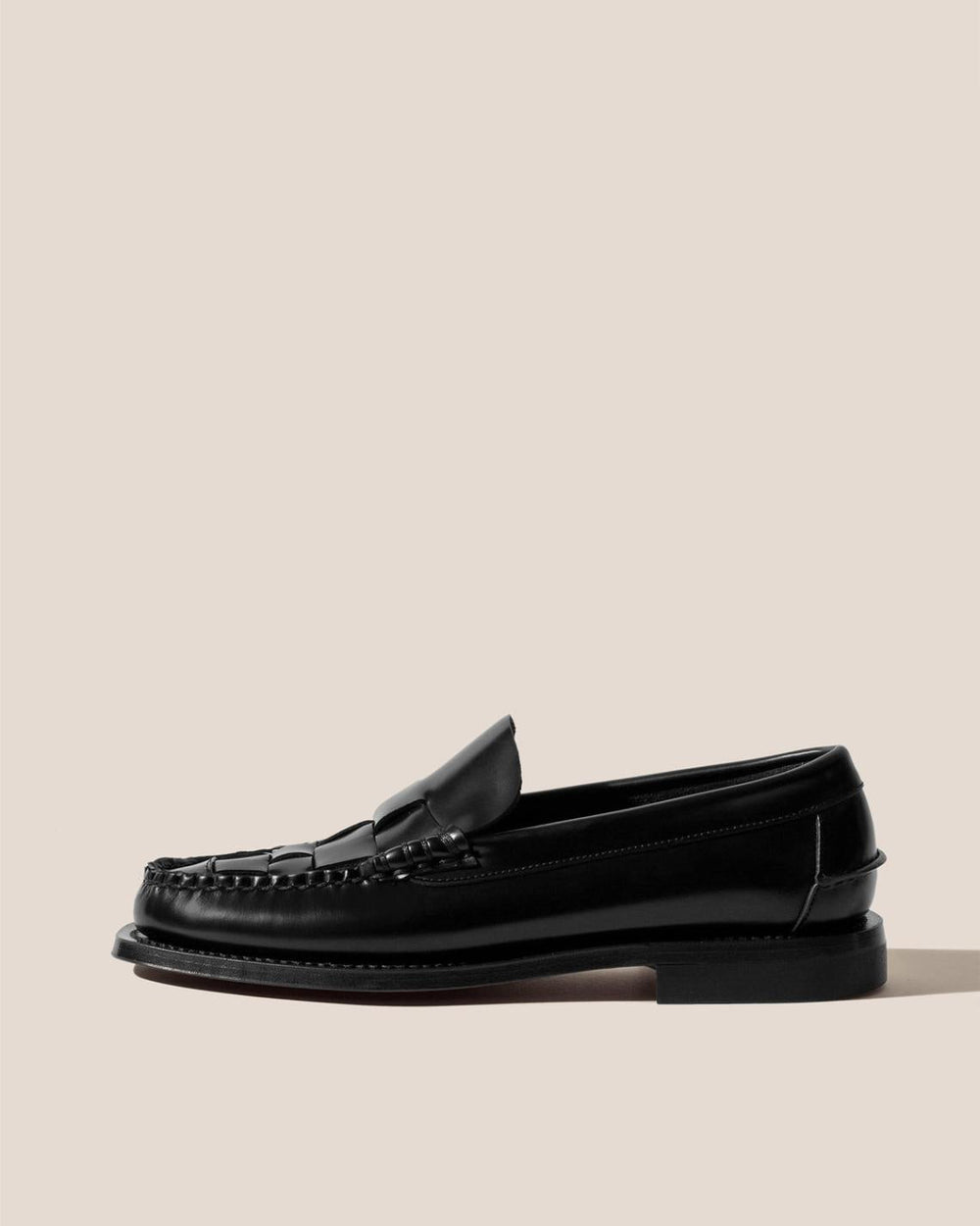 Hereu Loafers | NOMBELA - Interwoven Detail Slip-on Loafer - Women