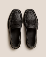 Hereu Loafers | SINEU GRAINY - Interlaced-detail Slip-on Loafer - Men