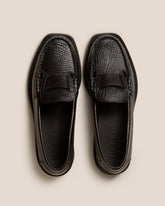 Hereu Loafers | SINEU GRAINY - Interlaced-detail Slip-on Loafer - Women