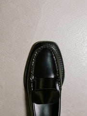 Hereu Loafers | SINEU - Interlaced-detail Slip-on Loafer - Women
