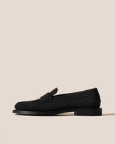 Hereu Loafers | SINEU SUEDE - Interlaced-detail Slip-on Loafer - Men