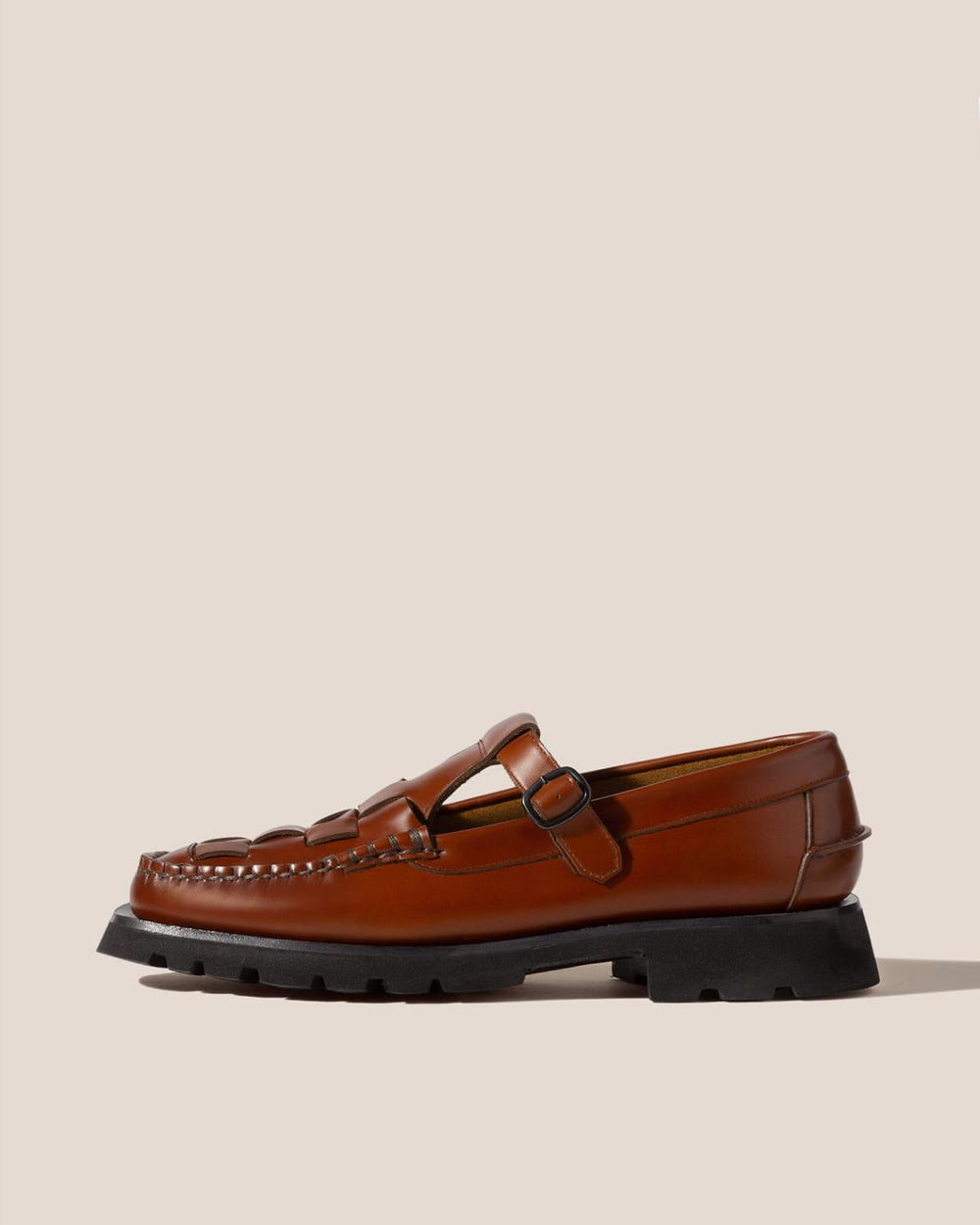 Hereu Loafers | SOLLER SPORT - Tread Sole T-Bar Loafer - Women