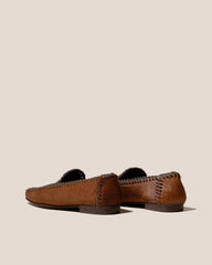 Hereu Loafers | SOLLERIC CALF HAIR - Braided Seams Pull-on Loafer - Women