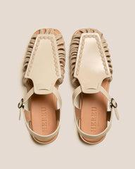 Hereu Sandals | ALARO - Square-Toe T-bar Sandal - Women