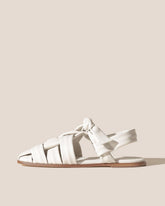Hereu Sandals | BENA - Interwoven Knotted T-bar Sandal - Women