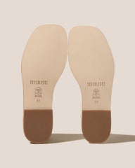 Hereu Sandals | BENA - Interwoven Knotted T-bar Sandal - Women